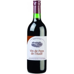 Vin De Pays Aude Rouge 75Cl