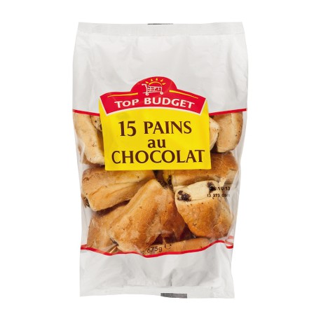 T.Budget 15 Pains Choc Gv 675G