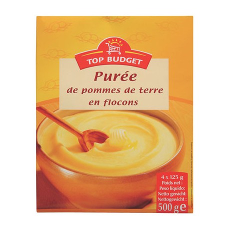 Top Budget Puree Nature 500 G