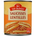 T.Budget Saucisse Lentille840G