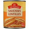 T.Budget Saucisse Lentille840G