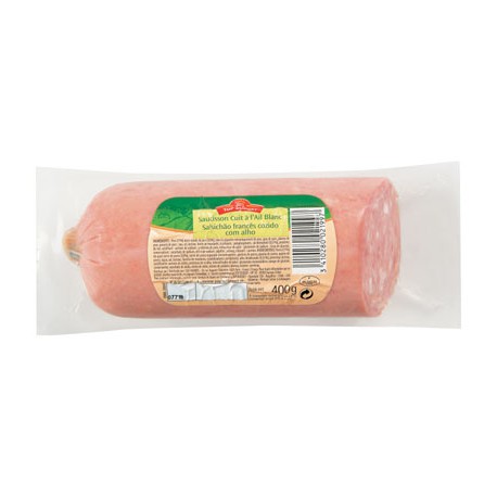 T.Budget Saucisson Ail Blc400G