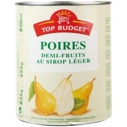 T.Budget Poires Sirop4/4 455G