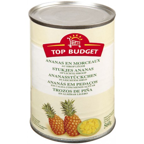 Tb Ananas Morc. Sirop 3/4 335G