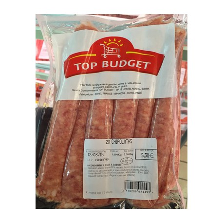 Top Budget 20 Chipos 1Kg