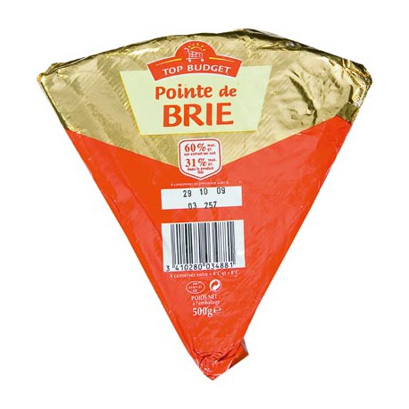 Top Budget Pointe De Brie 500G