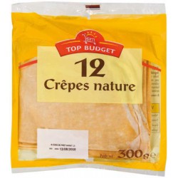 Top Budget 12Crepes Nature300G