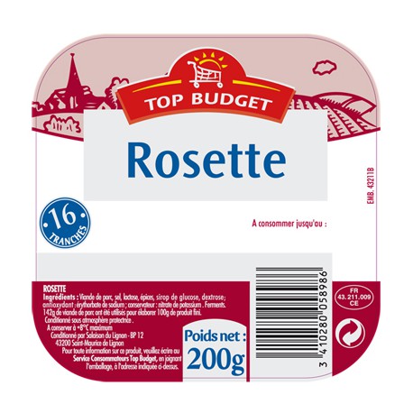 T.Budget Rosette 16Tr 200G
