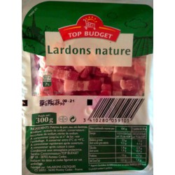 T.Budget Lardons Natures 300G
