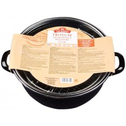 Tb Friteuse Acier Email 25Cm