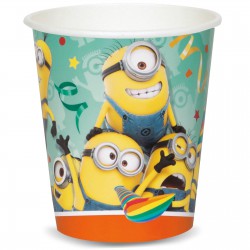 8 Gobelets 25Cl Minions