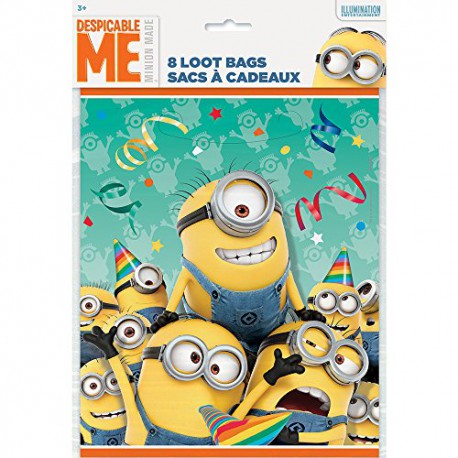 8 Sacs A Bonbon Minions