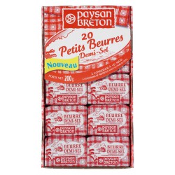 Paysan Breton Beurre Micropain Demi-Sel 20X10G