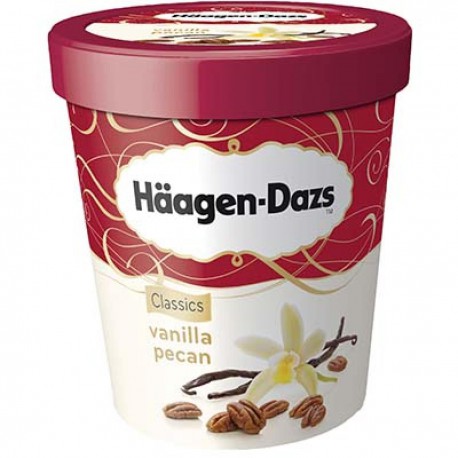 500Ml Glace Vanille Noix Pecan Haagen Daz