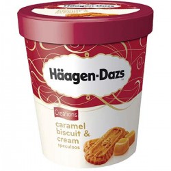 500Ml Glace Caramel Biscuit/Creme Speculos Haagen-Daz