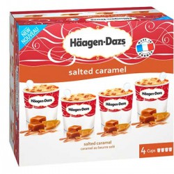 Hd Mini Salted Caramelx4 348G