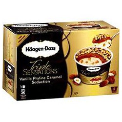 4X86Ml Praline Caramel Seduction Haagen Daz