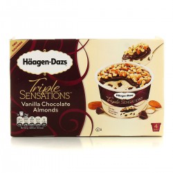 4X100Ml Glace Sens Choco 296G Haagen Daz
