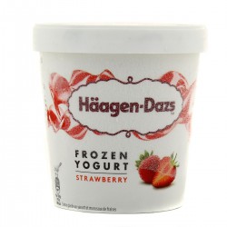 430G Pot Yaourt Glace Fraises