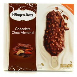 3 Batonnets Glaces Chocolat Amandes 210G Haagen Daz