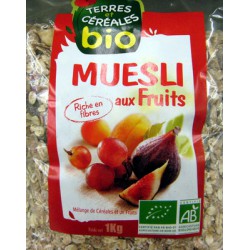 Bio Ter&Cer Muesli Fruits 1Kg
