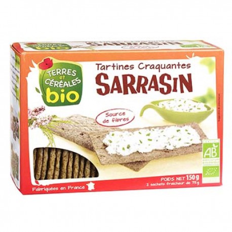 150G Tartine Craquant Sarrasin Terres&Cereales