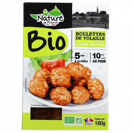 Nat Fr Boulette Vol Bio 180G