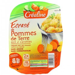 Ecrase Pomm Terr/2Carott2X200G