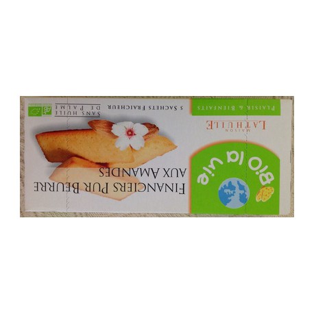 125G 5 Financier Amande Bio La Vie