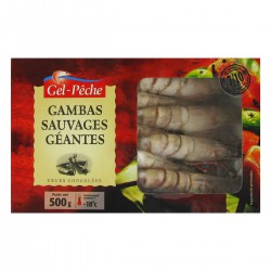 500G Gambas Geantes Gel Peche