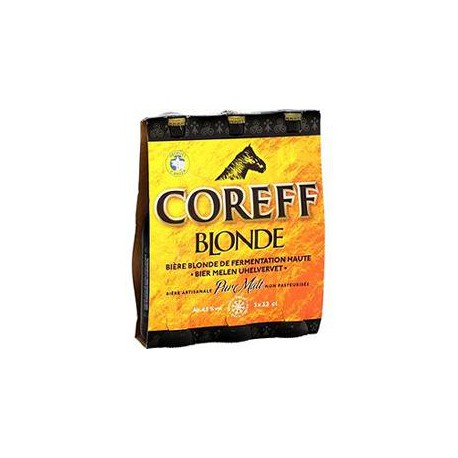 Coreff Biere Blonde 3 X 33Cl