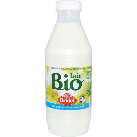 Bouteille 1L Lait Biologique Bridel