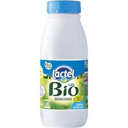 50Cl Lait Bio Uht 1/2 Ecreme Lactel