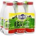 Lactel Lait Uht Bio Entier Lactel Bouteille 6X1L