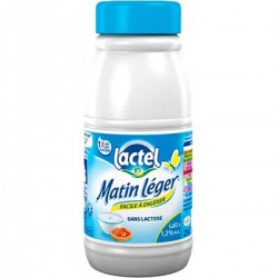 Lactel Lait Matin Léger De Lactel 1.2% Mg Bouteille 50Cl