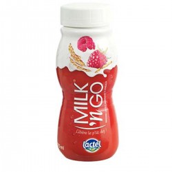 275Ml Framboise Bp Uht Milk N Go Lactel