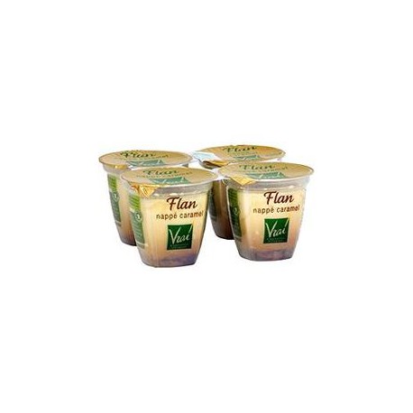 4X125G Flan Caramel Bio Vrai