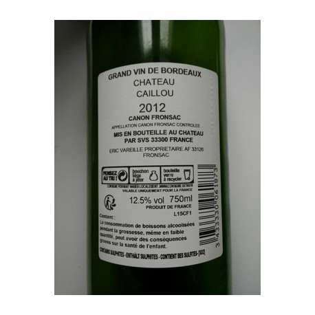 Canon Fronsac Ch.Cailou12