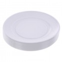 P.50 Assiettes Blanches Plastique 20,5Cm