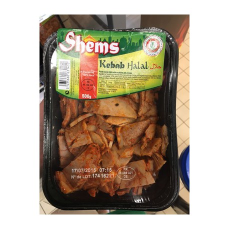 Emince Kebab Dde Halal 500G Pf