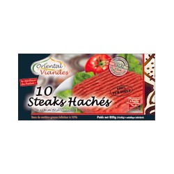 Oriental Viandes Steak Hache Hallal 800G