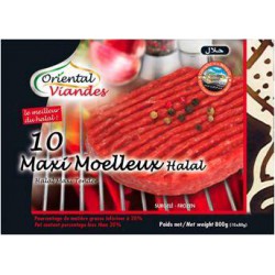 10X80G Maxi Moelleux Halal Oriental Viande