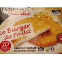 10X60G Burger Poulet Pane Halal Oriental Viande