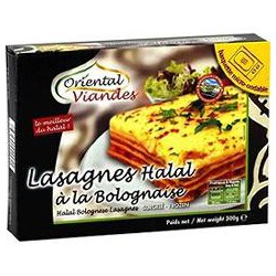 300G Lasagnes Halal Oriental Viande