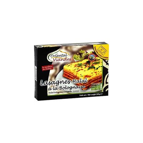 300G Lasagnes Halal Oriental Viande