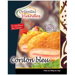 Oriental Viandes Cordon Bleu Hallal 800G