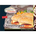 6X125G Cheeseburger Halal Oriental Viande