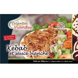 Oriental Viande Dinde Kebab Halal 300G