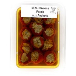 200G Mini Poivron Farci Anchois G.Traiteur