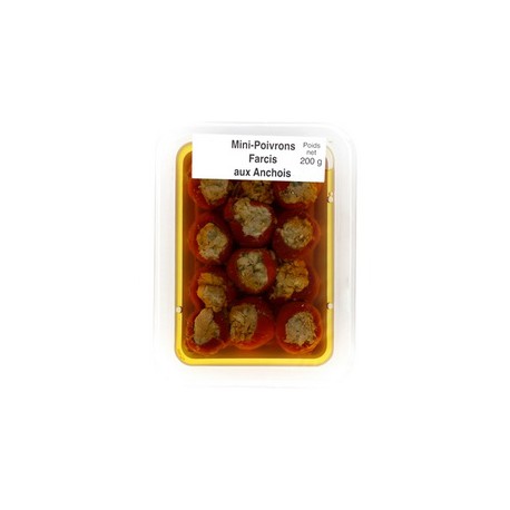 200G Mini Poivron Farci Anchois G.Traiteur